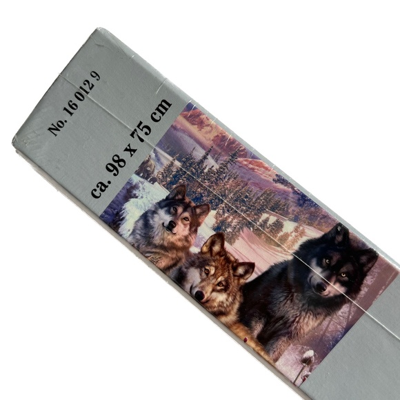 New Ravensburger Jigsaw Puzzle Wolves in the Snow 160129 Sealed 2000 Pieces 2019 - Picture 5 of 6